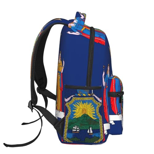 Mochila para laptop EdWal de senderismo y viaje impermeable para hombre y mujer 3