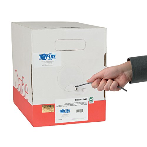 Câble réseau Tripp Lite Cat5 solid core CMP haute performance