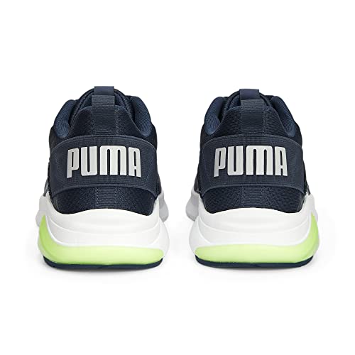 Image of PUMA Men's Low-Top Sneaker, Dark Night Cool Light Gray Fast Yellow, 4