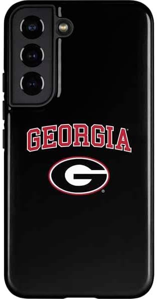 Skinit Pro Phone Case Compatible with Galaxy S22 - Officially Licensed University of Georgia Bulldogs Logo Design