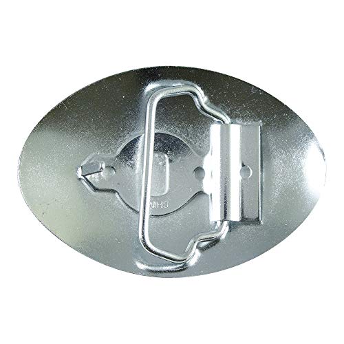 SLC Springfield Leather Company Oval Belt Buckle Blank | Fits 1 1/2