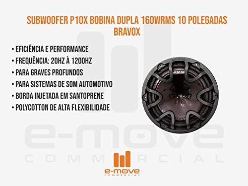 Subwoofer, Bravox, P10X D4, Car Audio Or Theater