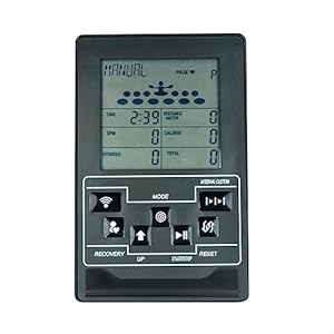 SPORTARC Roeimachine Teller Elektronisch Magnetoresistive Roeiapparaat Monitor Screen TIJD, DIST, CAL, SPM, STROKES, PULSE