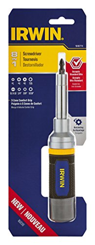 IRWIN Tools Ratcheting Screwdriver, 8-in-1 (1948774)