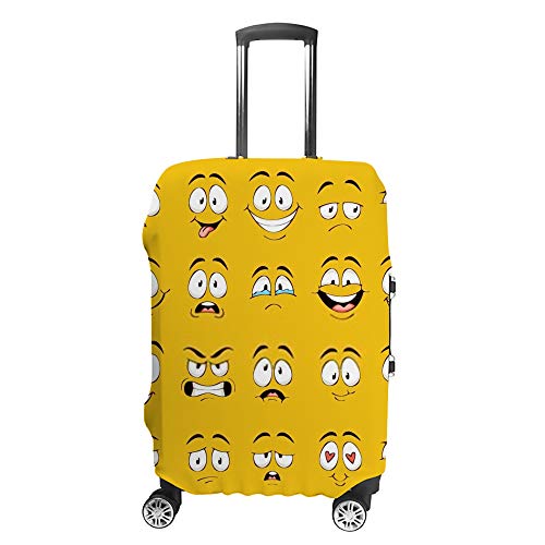 Housse de protection pour bagages de voyage dessin animé valise cabine souple