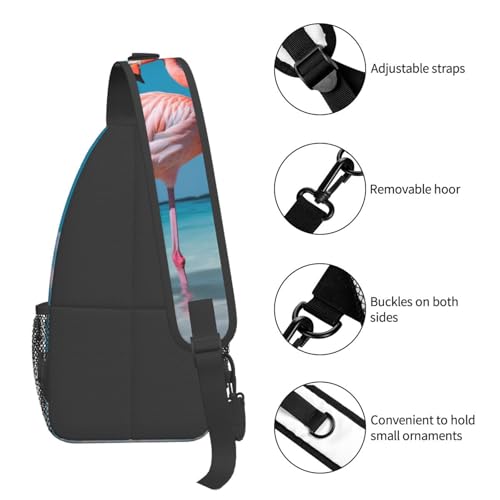 Bolso Cruzado Negro para Hombre y Mujer miniatura 5