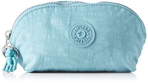 Preisvergleich Produktbild Kipling Damen Baroe Münzbörse, Blau (Aqua Frost), 20.5x10x7.5 cm