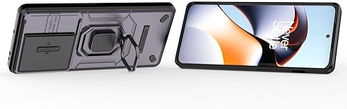 Vista 123 de Compatible con carcasa de soporte Honor 90 5G, con cubierta deslizante para lente de cámara compatible con funda Honor 90 5G REA-AN00 REA-NX9