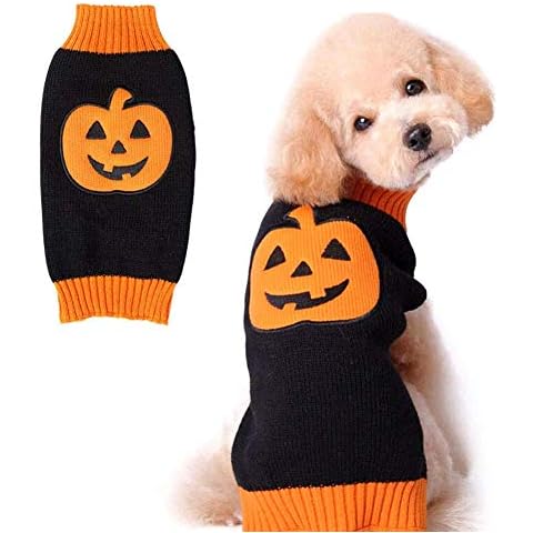 Petcare Halloween calabaza para mascotas perro jersey Cover