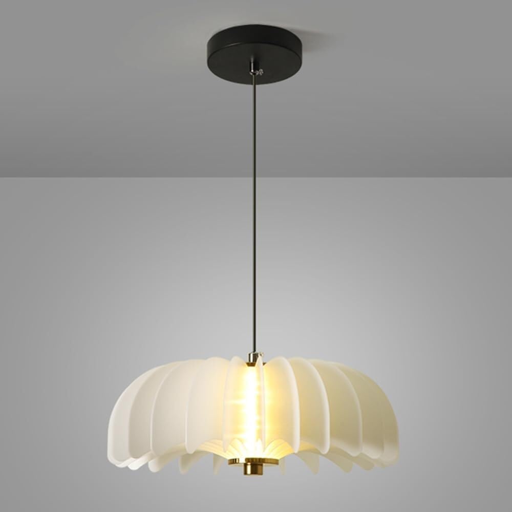 Vfdaswqq One Color Lamp, Dimmable Adjustable Height Chandeliers - 3 Color Mode For Dining(40Cm)