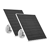 Solar Panel for Eufy Camera, 5W Solar Panel Charger Compatib...