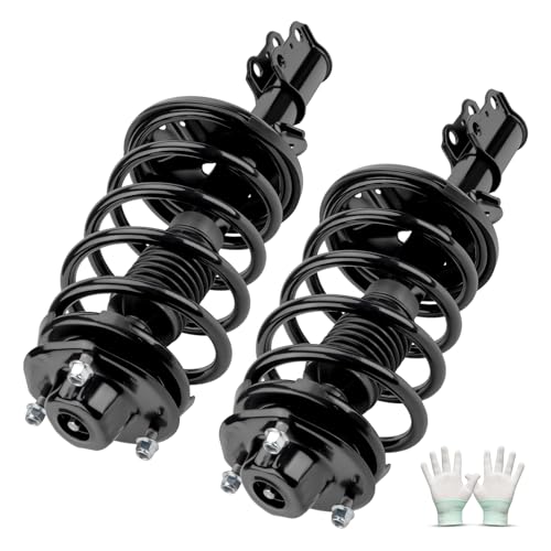 Image of PHILTOP Front Left and Front Right Complete Struts and Shocks Absorber Assembly with Coil Spring Fit For Toyota 1998-2003 Sienna,Suspension struts 171437,171438