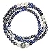 108‑Bead Mala Necklace – Natural Lapis Lazuli with Buddha Head Bead – Handmade 6mm Beaded Meditation Necklace for Women & Men – Traditional Japa Mala Design
