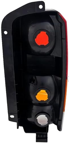 Miniatura 3 de EPIC LIGHTING Lente de luz trasera de freno trasero y conjunto de carcasa de repuesto para Jeep 1997-2001 Cherokee [CH2800128 4897399AA ] Lado