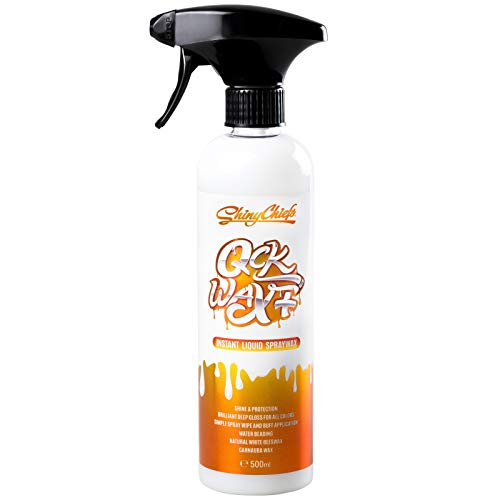 Preisvergleich Produktbild ShinyChiefs QCKWAX+ Autowachs Autoreinigung Glanzversiegelung Lackversiegelung Car Detailer Carnauba Bienenwachs (1 STK)