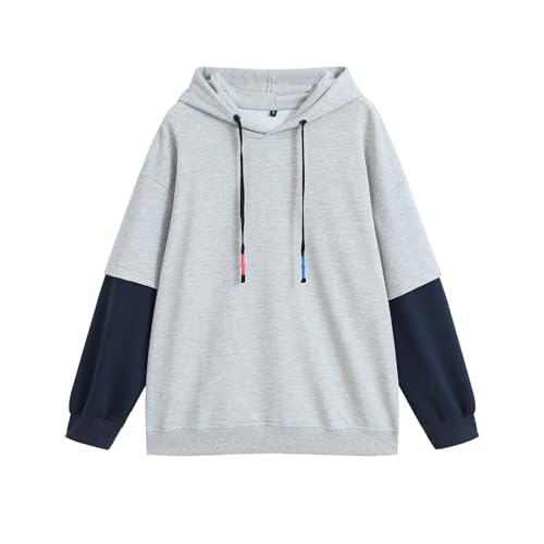 Trendy Color Block Men's Hoodie
