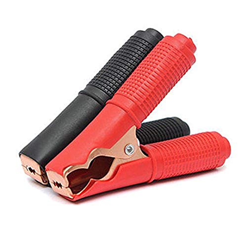 2個100Aカーバッテリー ワニグチ クリップワニ ブースター クリップ 車適用