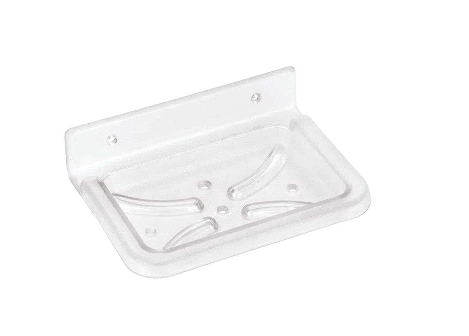 AVasco Unbreakable ABS Square Soap Dish Wall Mounted Stand/Holder
