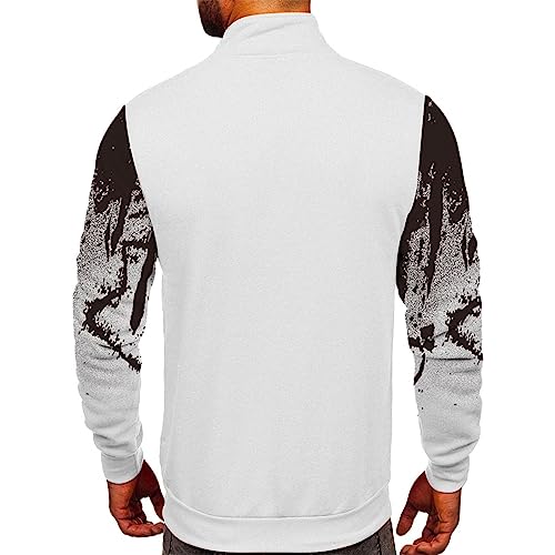 Chaqueta deportiva para hombre manga larga con cierre y bolsillos miniatura 3