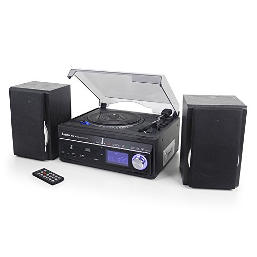 Buy Steepletone Memphis 5in1 DAB Music Centre DAB & FM Radio, 3 Speed