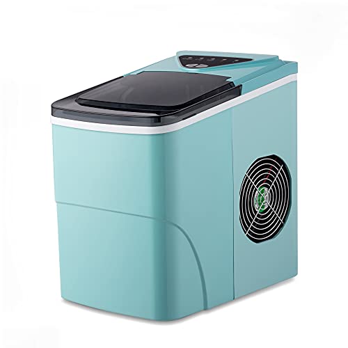 TANGFUTI Countertop Ice Maker Machine, Portable Compact Automatic Ice