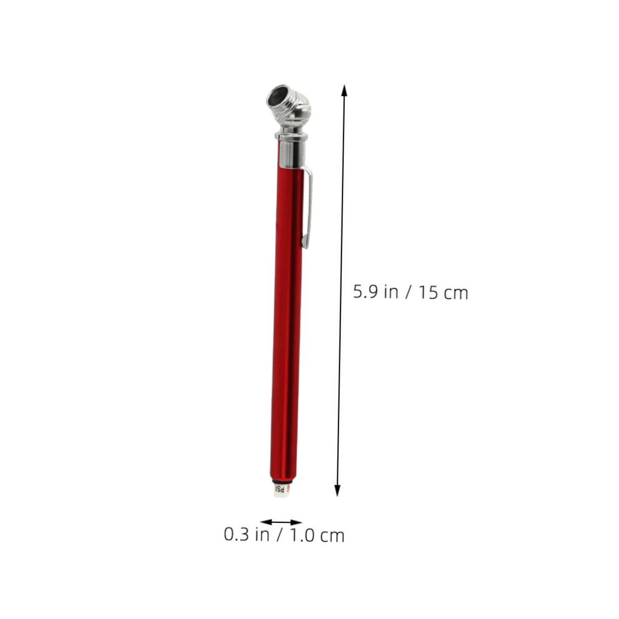 2pcs Portable Mechanical Tire Pressure Gauge Pencil Style for Cars Suvs Motorcycles Lightweight Easy to Use Pressure Reader Tool