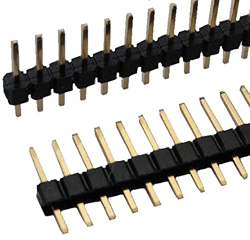 ピッタ出品 1×40=40P 分割可丸ピンソケット 2.54mmピッチ 2個入 ＜con-073