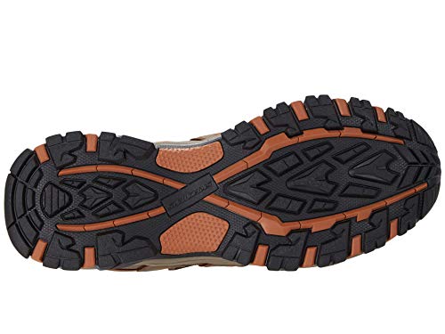 Skechers USA Men's mens Trail Oxfords, Brown, 8 M US
