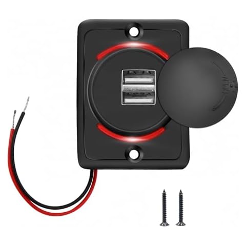 Libershine 3.1A Dual USB Car Charger Cover