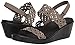 Skechers Cali Women's womens Rumble on - Sassy Dayz Wedge Sandal, Taupe, 9 US