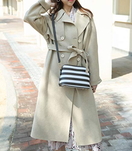 MKF Crossbody Bag for Women – PU Leather Pocketbook Handbag – Designer Side Messenger Purse, Shoulder Crossover2