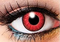 Electro Red Contacts - 1 Day Contact Lens