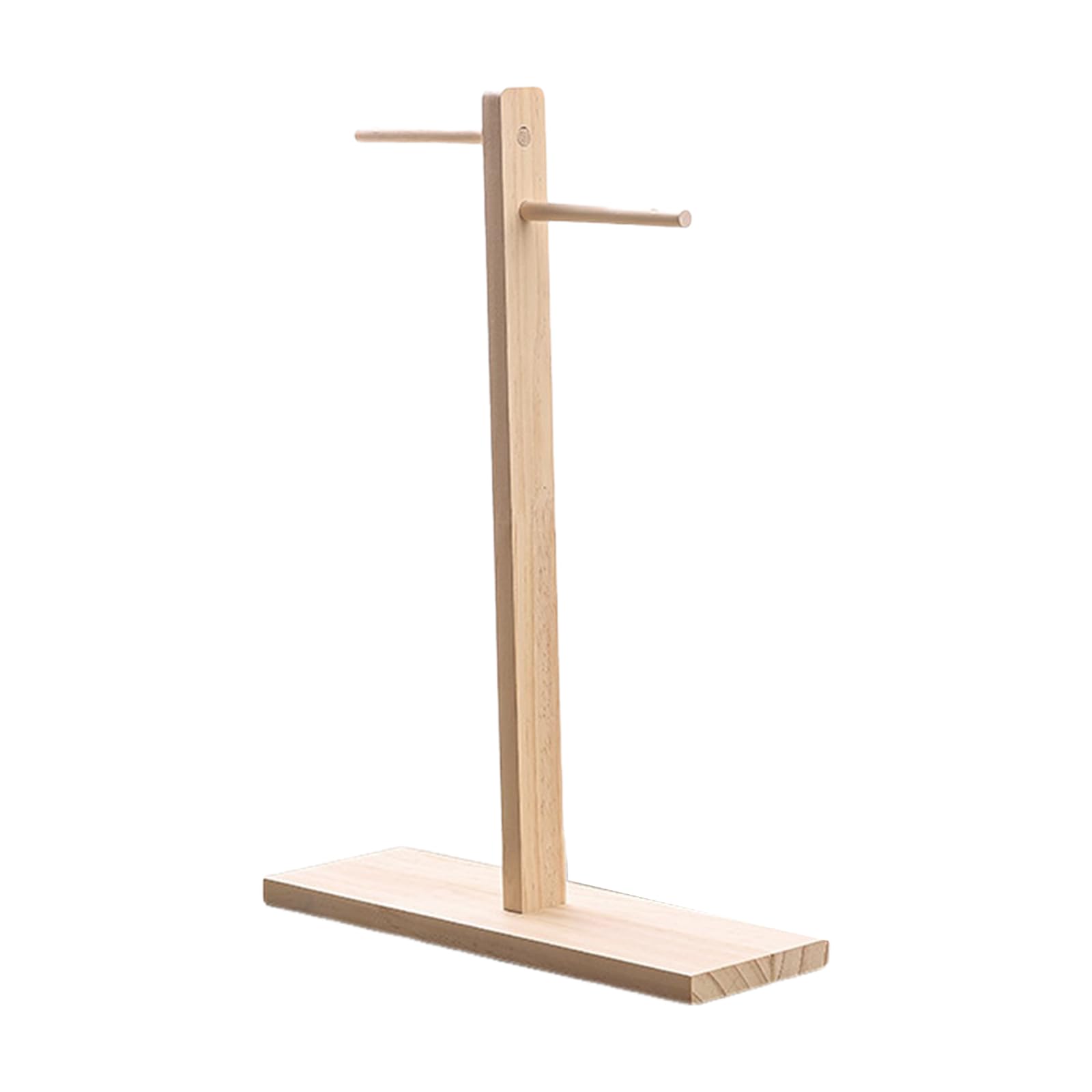 Jazuaiao Wood Jewelry Display Holder Storage Stand Ideal for Bedrooms Jewelry Stores and Electronics Exhibitions Sturdy Display