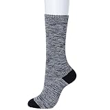 [ザノースフェイス] トレッキング ミッドウェイト クルー ユニセックス ウール アーチサポート パイル 抗菌 ネイビー/ブルー S