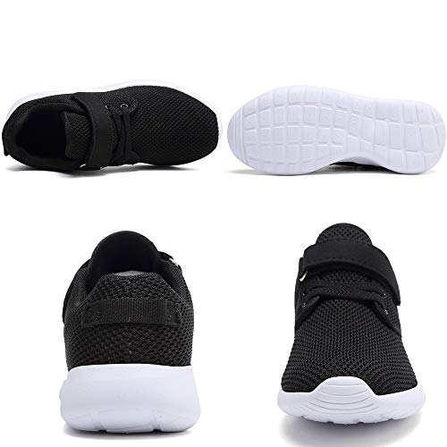 Image of TOEDNNQI Boys Girls Sneakers Kids Lightweight Breathable Strap Athletic Running Shoes for Little Kids /Toddler