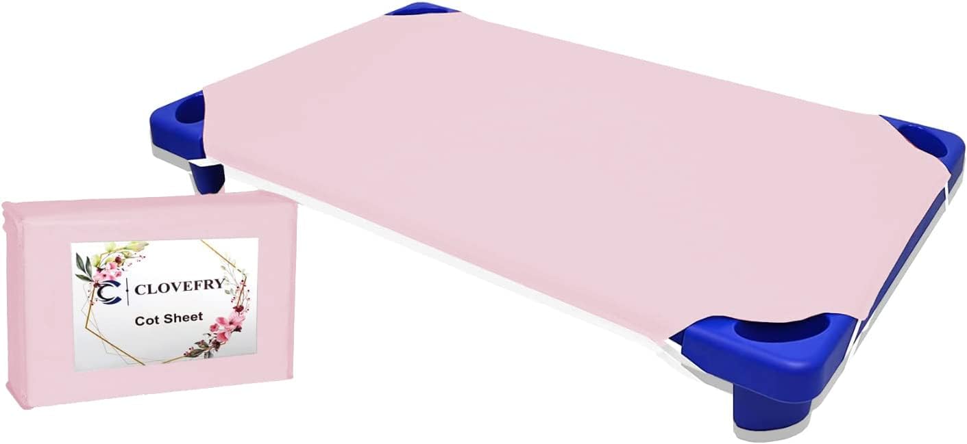 Clovefry Toddler and Preschool Cot Sheets Daycare/Pre