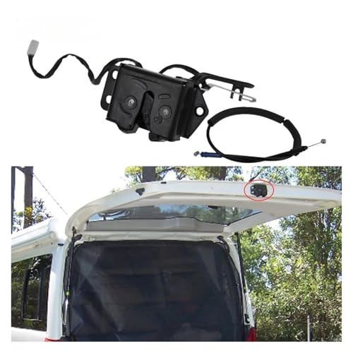 Solución a maletero bloqueado con cable de pestillo para Toyota Hiace 4