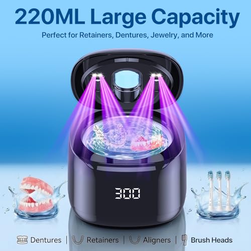 Ultrasonic Cleaner for Retainers
