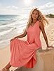 Zilcremo Women's Summer Casual Loose Sundress Long... #4