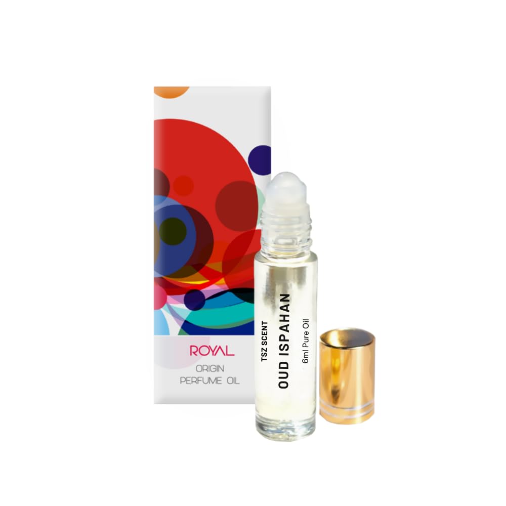 Scent Oud Ispahan - Luxurious Pure Oud Perfume Oil 6ml Roll On | Captivating and Timeless Fragrance with Sweet, Warm Aromas