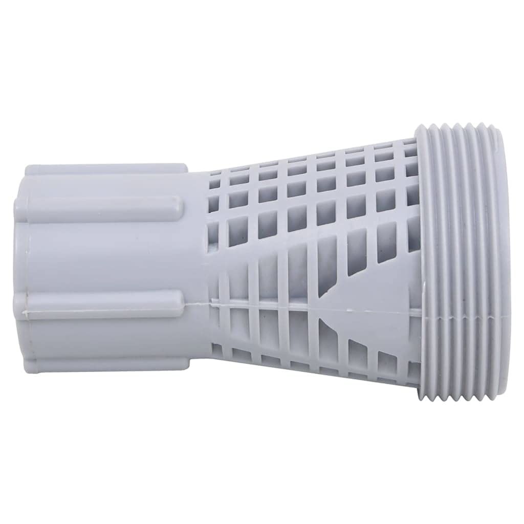 Conector de manguera de piscina, 2 unidades, plástico gris, adaptador de manguera de 40 mm a conector de filtro de 1" y 1,5", universal, compatible con piscinas Intex Bestway, para piscinas