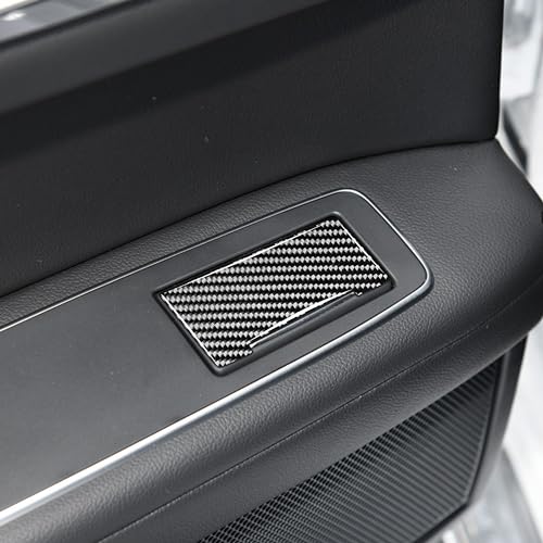 Real Premium Carbon Fiber Compatible with Jaguar F-PACE X761 2016 2017 2018 2019 2020 Accessories Car Ashtrays Cover Sticker Decal Auto Interior Trim