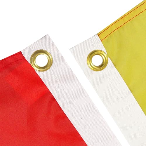 AZ FLAG - Flagge Venezuela Alt Mit Wappenschild - 150x90 cm - Venezuela Fahne 100% Polyester mit Messing-Ösen - 110g