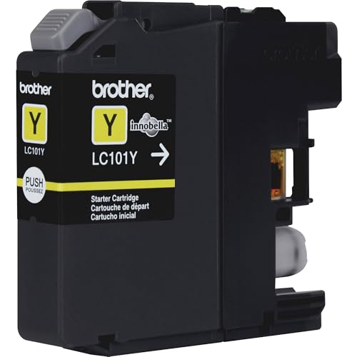 Image of Brother Printer LC101Y Yellow Ink Cartridge