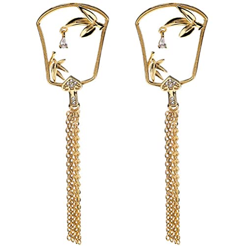 Boucles d'oreilles S925 style ancien de palais en argent fin