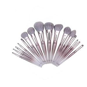 Professional 16pcs Makeup Goat Hair Brush Set Make Up Brushes with Bag Make Up Brush Tools Kit