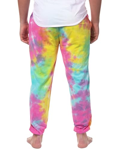 SpongeBob SquarePants Men's Friends Sleep Tie-Dye Pajama Pants For Adults2