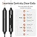 Premium HiFi USB-C IEM Cable with Mic - Silver-Plated MMCX Cord for Lossless Sound, USBC in-Ear Monitor Cables with 96kHz/24bit DAC for Vibes 201/202, Shure SE215/315/425/535/846, Black(HC001MC)