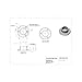 Lavi Industries 00-510/1H Polished Brass 3