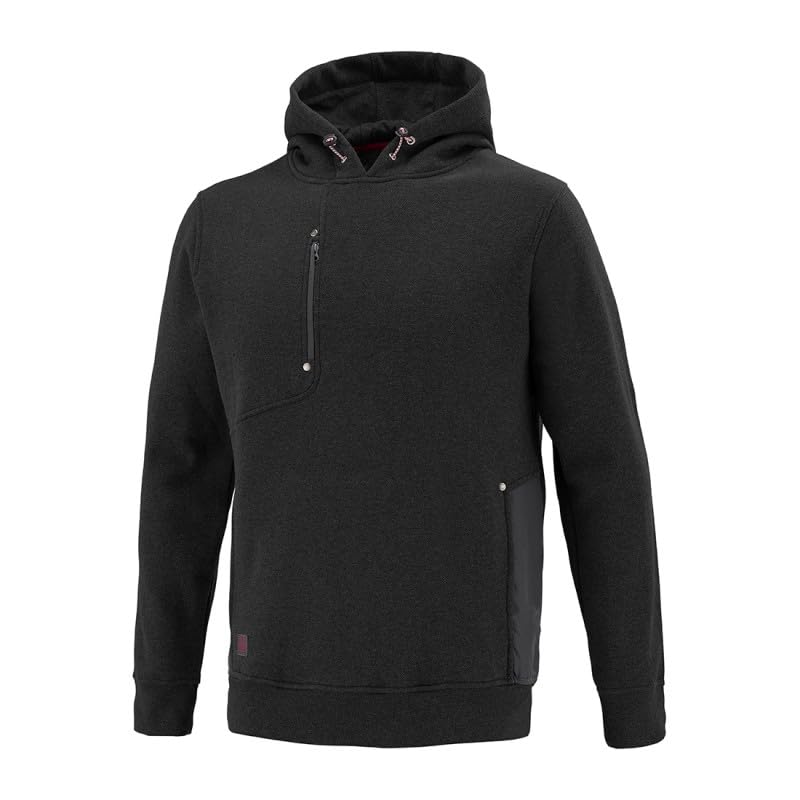 Lafont - Sweat-shirt à capuche mixte POWER XL Noir / Gris Foncé
